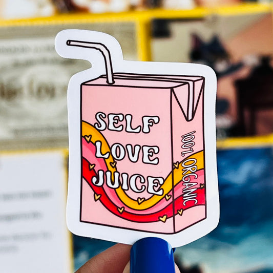 Self Love Juice Sticker