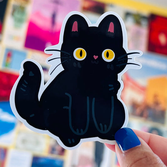 Depression Kitten Sticker